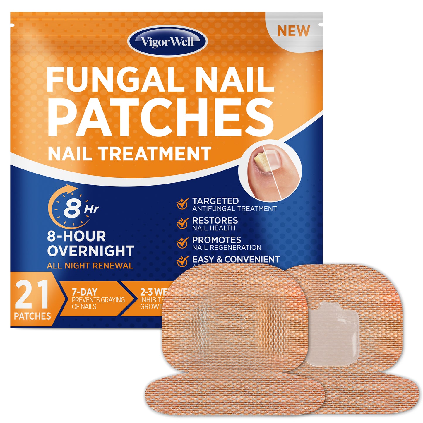 Fungal nail patches(L)